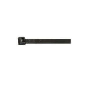 Heat Stabilized Nylon Light Heavy Cross Section Cable Tie Black PLT2H-TL30 (Pack of 250)