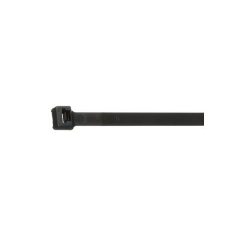 Heat Stabilized Nylon Light Heavy Cross Section Cable Tie Black PLT2H-TL300 (Pack of 250)