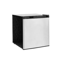 Stainless Steel Compact 1.6 Cu.Ft Single Door Mini Refrigerator with Freezer Compartment for Home & Office