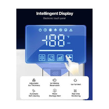 550 lb High Capacity Self Cleaning Commercial Ice Production Machine Head with Touchscreen Control