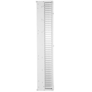 52RU Single Sided Vertical Cable Manager With Vertical Patching White PE2VFD0896WH