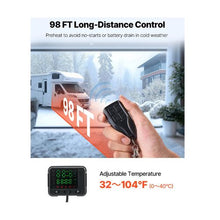 Portable High Power 8KW Digital Control Diesel Heater System with LCD Color Screen