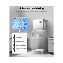 550 lb High Capacity Self Cleaning Commercial Ice Production Machine Head with Touchscreen Control