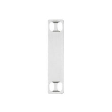 Stainless Steel Heavy Cross Section Marker Plate With Tag Silver MMP350H-M316 (Pack of 1000)