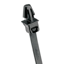 Cross Section Push Mount Standard Weather Resistant Cable Tie Black PLP2S-M0 (pack of 1000)