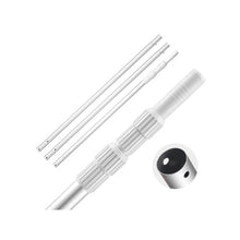 15–20 Ft Heavy Duty Telescopic Pool Cleaning Pole Adjustable Pool Pole for Skimmer Brush & Vacuum Head