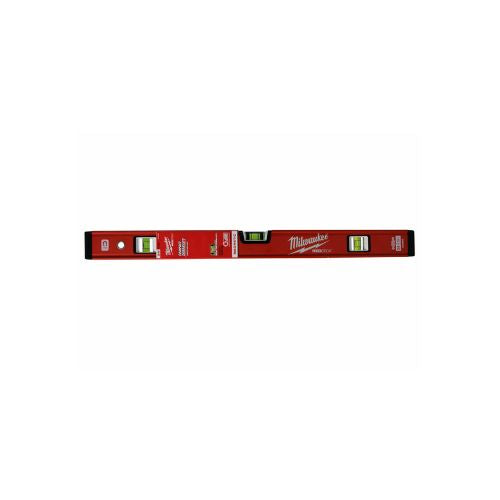 24 Inch Magnetic Beam Level For Framing And Layout Red MLCMM24