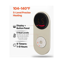 300W Electric Roll-Up Thermal Foot and Leg Heater for Indoor Home Office Comfort and Warmth