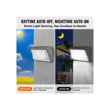 11000LM High Output 120W LED Wall Pack Weatherproof Security Light with Dusk-to-Dawn Sensor for Warehouse Garage & Yard