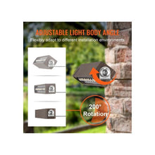 3000K Adjustable Outdoor Warm White IP68 Weatherproof LED Retaining Wall Lamp