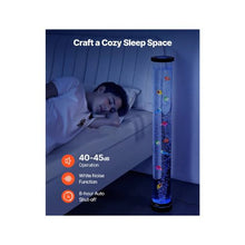 3.3 ft Decorative Relaxation Bubble Tube Aquarium Lamp for Bedroom Living Room