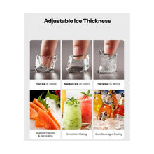 Heavy Duty Commercial Ice Machine Head with Adjustable Ice Thickness 1000 lbs