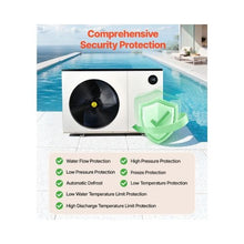 70,730 BTU Electric Pool Heat Pump 14.50–70.22k BTU/h Heating Capacity All-DC Inverter WiFi & App Control for Above & In-Ground Pools Up to 19812 Gallons