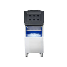 250 lbs Commercial Ice Storage Bin with Anti-Slip Adjustable Rubber Feet for Restaurant Hotel and Beverage Shops