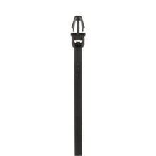 Cross Section Push Mount Standard Weather Resistant Cable Tie Black PLP2S-M0 (pack of 1000)