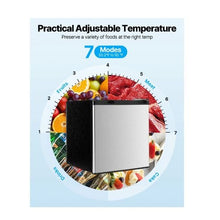 Stainless Steel Compact 1.6 Cu.Ft Single Door Mini Refrigerator with Freezer Compartment for Home & Office