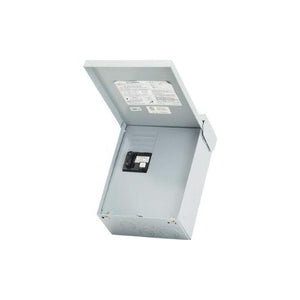1 Phase 50 Amp Spa Control Panel With GFCI Breaker Gray UG412RMW250