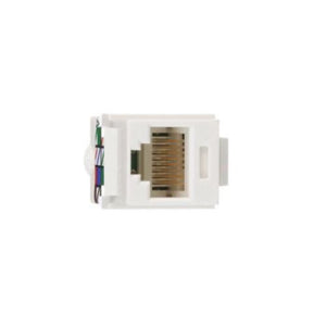 Unshielded UTP RJ45 Category 6 Keystone Jack Module Off White NK6TMIW