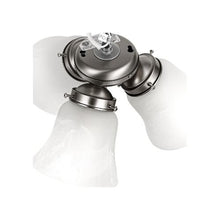3000K Warm White Replacement LED Ceiling Fan Light Fixture 3-Light Decorative Style