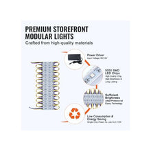 41FT High Brightness IP68 Waterproof 5050 SMD RGB LED Advertising Light Modules with Remote 80PCS