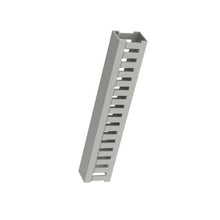 PVC Narrow Slot Wiring Duct Base with Cover International Gray MC25X37IG2