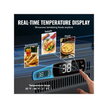 60 Inch Countertop Refrigerated Condiment Station 150W Sandwich Prep Cooler with 4×1/3 & 4×1/6 Pans