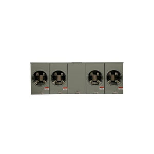4 Gang 200A 600V Single Phase Four Jaw Meter Socket 1009615CH