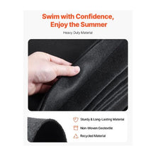 15 x 30 Ft Oval Pool Liner Protection Pad Heavy Duty Geotextile Underlayment for Above Ground Swimming Pools