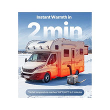 High Efficiency Portable Diesel Heater with Bluetooth App Control for Trucks, Vans, RVs, Campers, and Garages