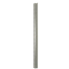 Metric Narrow Slot Wiring Duct Base with Cover International Gray MC37X75IG2 (Pack of 2)