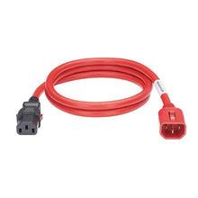 2FT Dual Locking IT Power Cord Red LPCA01-X