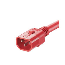 8FT Dual Locking IT Power Cord Red LPCA04-X