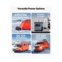 High Efficiency Portable Diesel Heater with Bluetooth App Control for Trucks, Vans, RVs, Campers, and Garages