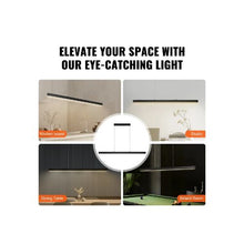 20W Modern Adjustable Multi CCT LED Linear Chandelier 47 inch Dimmable 3 Color Temperature Pendant Light