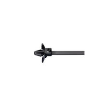 Weather Resistant Standard Wing Push Mount Tie Releasable Black PRWP1.5S-D0 (Pack Of 500)