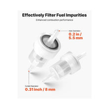 Diesel Heater Fuel Line Kit with 2 x 5M Hoses Filters and Clamps for 2KW-8KW Heaters