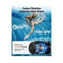 Complete 12-Inch Swimming Pool Sand Filter Pump with Advanced Water Cleaning System