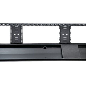 Vertical Cable Manager 12 Wide Single Sided Black PE2VFD1296