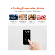 17 Cu.Ft Frost-Free Convertible Upright Refrigerator Freezer featuring Electronic Temperature Control Flexible Storage Shelves