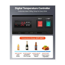 Commercial Upright Beverage Merchandiser Refrigerator 54.3 Cu.Ft Triple Glass Door Display Cooler With Soft LED Lighting & Casters