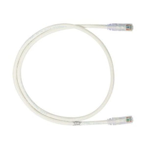 Category 6A 26 AWG Unshielded UTP Patch Cord Modular Plug Off White NK6APC7