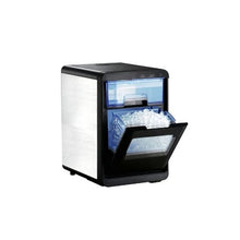 44 Lbs/24H Portable Countertop Ice Maker Machine with Chewable Nugget Ice for Home, Kitchen, Office, Bar & Party Black