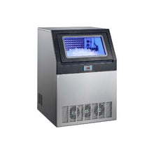 High Capacity 440 lbs Commercial Stainless Steel Ice Maker with 85 lb Ice Storage Bin for Hotels, Cafes & Bars
