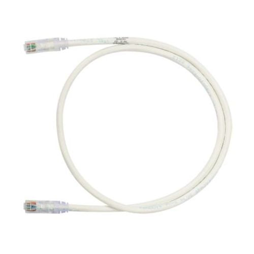 10 FT Category 6 24 AWG Stranded UTP Patch Cord Off White NK6PC10Y