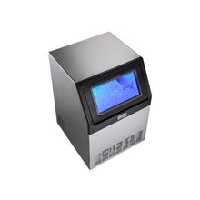 High Capacity 440 lbs Commercial Stainless Steel Ice Maker with 85 lb Ice Storage Bin for Hotels, Cafes & Bars
