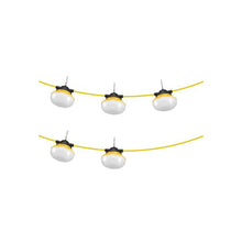 5 Head Heavy Duty 50FT Commercial LED Construction String Work Lights 50W, 5,000 Lumens