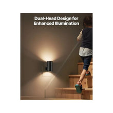 3000K Compact Soft Warm White LED Plug-In Night Light with Auto Sensor & Dimmer Control 2 Pack