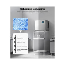 Professional 360 lbs/24H Commercial Ice Machine Head Only with Self-Cleaning for Restaurant, Bar, Cafe & Hotel