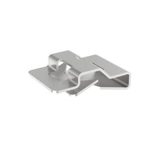 Zinc Plated Steel 4-Way Clip On Cable Tie Mount Natural MCMS12-P-C (Pack of 100)