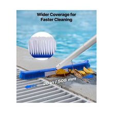 4 Piece Swimming Pool Cleaning Kit 2 Detachable Pool Brushes & 2 Skimmer Nets for In-Ground and Above Ground Pools